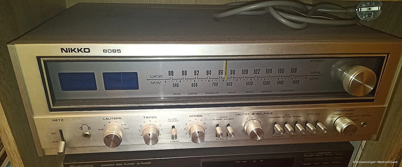 Nikko 8085 UKW Radio
